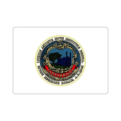 Flag of Cambridge Massachusetts USA STICKER Vinyl Die-Cut Decal - The Sticker Space