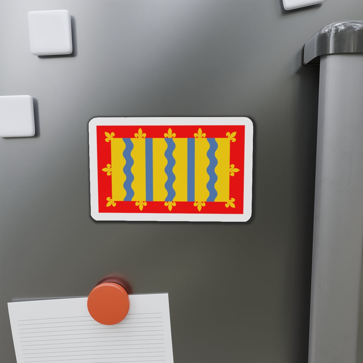 Flag of Cambridgeshire UK - Die-Cut Magnet-The Sticker Space