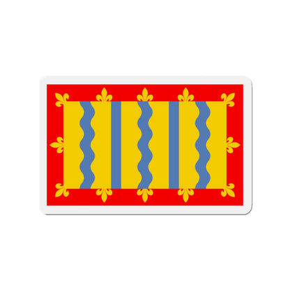 Flag of Cambridgeshire UK - Die-Cut Magnet-2" x 2"-The Sticker Space