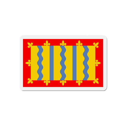 Flag of Cambridgeshire UK - Die-Cut Magnet-5" x 5"-The Sticker Space