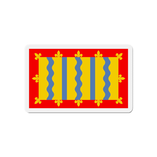 Flag of Cambridgeshire UK - Die-Cut Magnet-6 × 6"-The Sticker Space