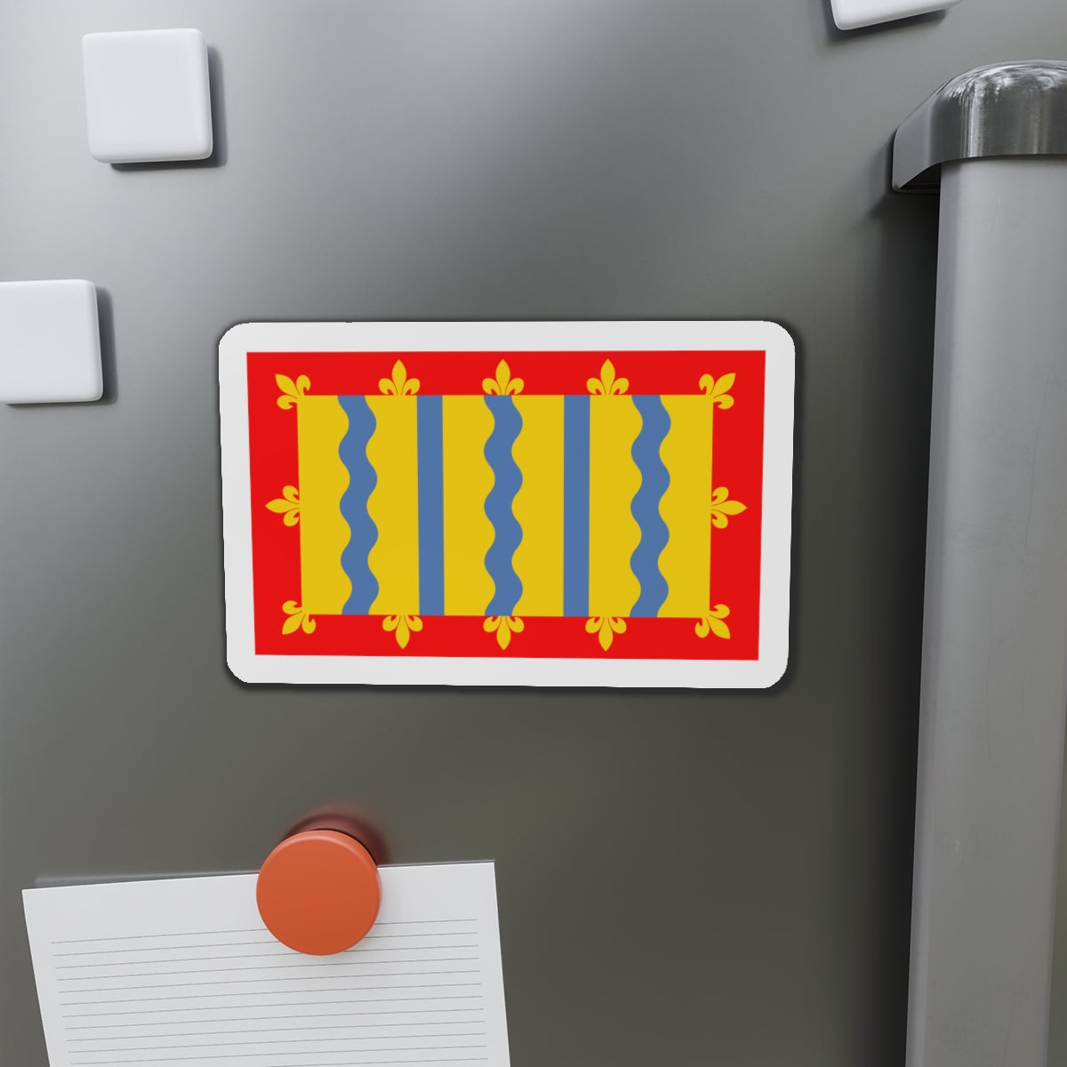 Flag of Cambridgeshire UK - Die-Cut Magnet-The Sticker Space