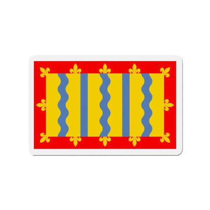 Flag of Cambridgeshire UK - Refrigerator Magnet 2 Inch - The Sticker Space