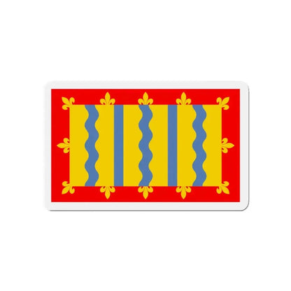 Flag of Cambridgeshire UK - Refrigerator Magnet 4 Inch - The Sticker Space