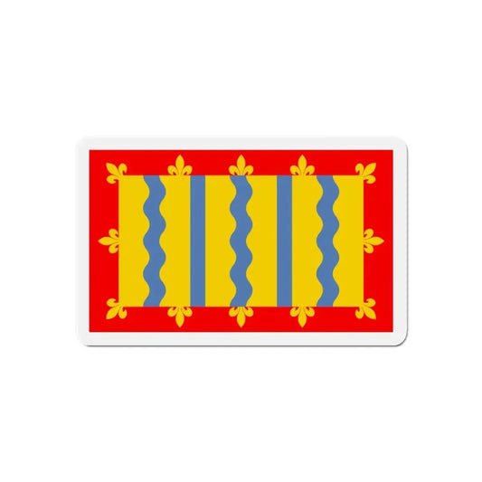 Flag of Cambridgeshire UK - Refrigerator Magnet 6 Inch - The Sticker Space