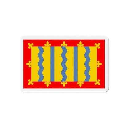 Flag of Cambridgeshire UK - Refrigerator Magnet - The Sticker Space