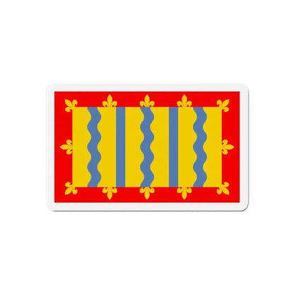 Flag of Cambridgeshire UK - Refrigerator Magnet - The Sticker Space