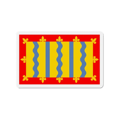 Flag of Cambridgeshire UK - Refrigerator Magnet - The Sticker Space
