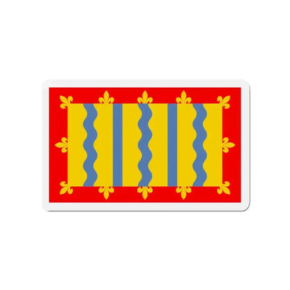 Flag of Cambridgeshire UK - Refrigerator Magnet - The Sticker Space
