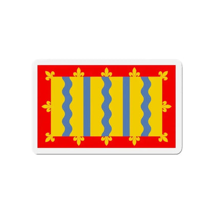 Flag of Cambridgeshire UK - Refrigerator Magnet - The Sticker Space