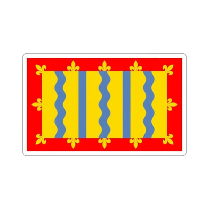 Flag of Cambridgeshire UK STICKER Vinyl Die-Cut Decal - The Sticker Space