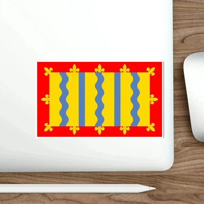 Flag of Cambridgeshire UK STICKER Vinyl Die-Cut Decal - The Sticker Space