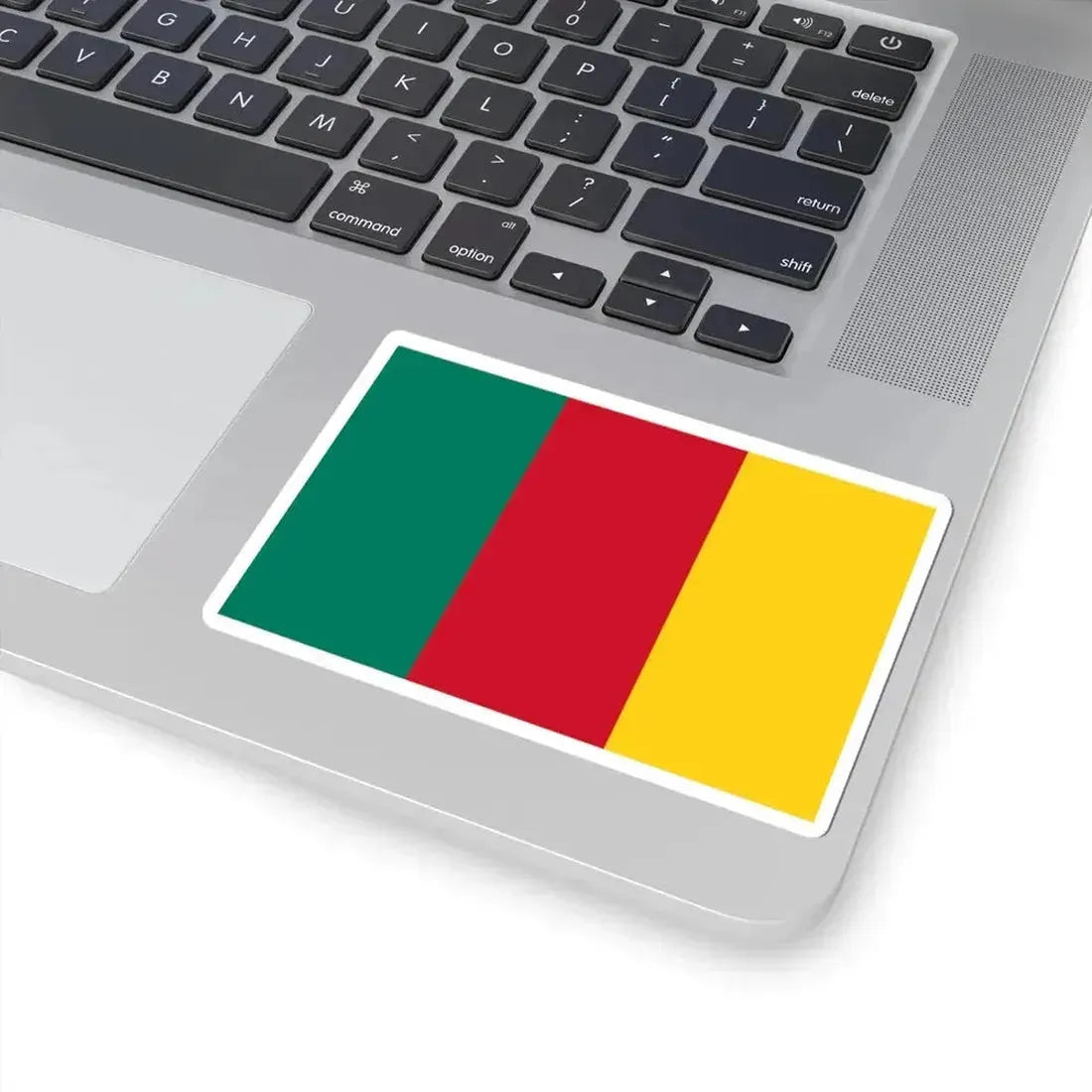 Flag of Cameroon 1957-1961 (Cameroon) STICKER Vinyl Kiss-Cut Decal - The Sticker Space