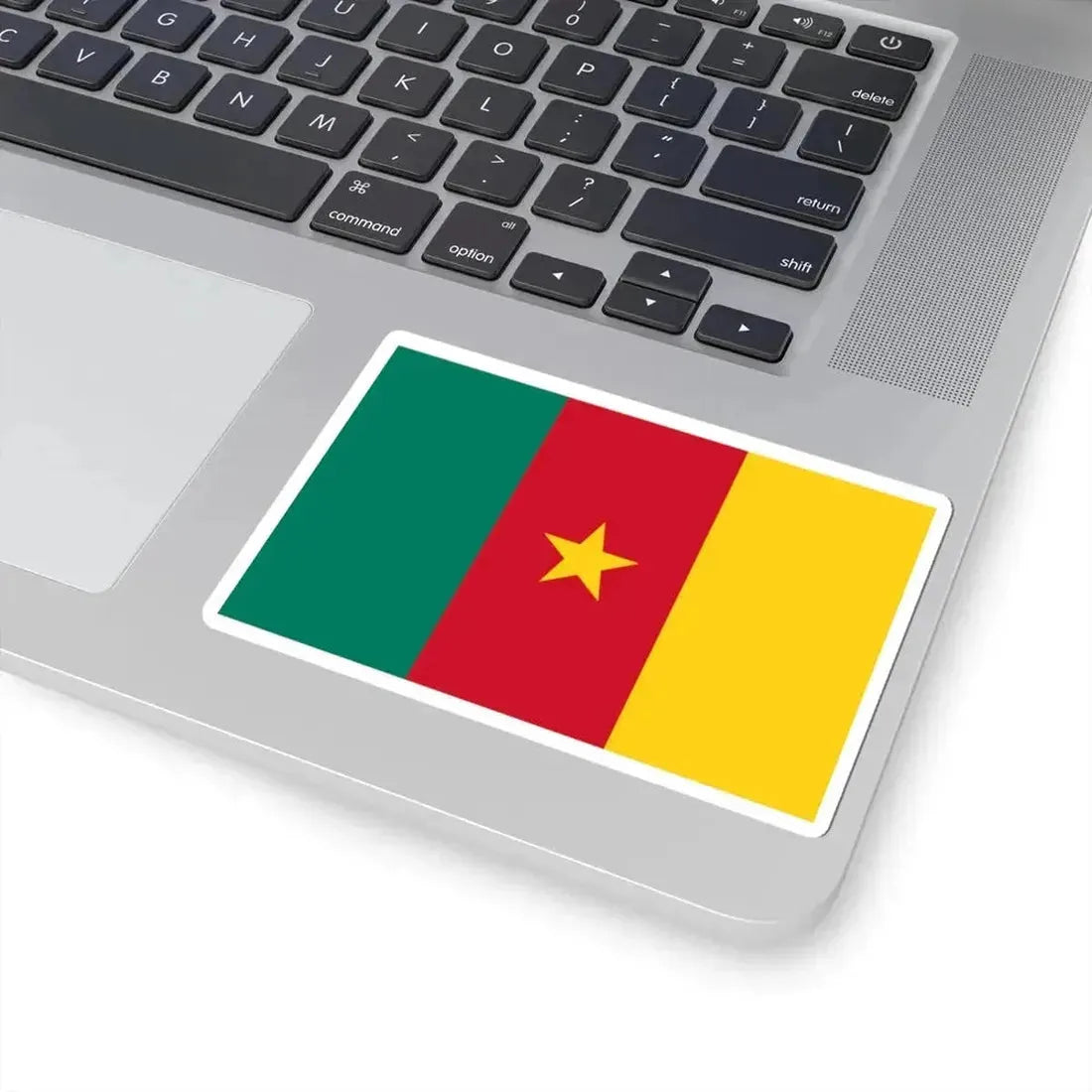 Flag of Cameroon (Cameroon) STICKER Vinyl Kiss-Cut Decal - The Sticker Space