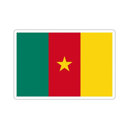 Flag of Cameroon STICKER Vinyl Die-Cut Decal - The Sticker Space