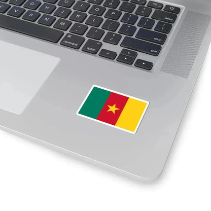 Flag of Cameroon type 2 (Cameroon) STICKER Vinyl Kiss-Cut Decal - The Sticker Space