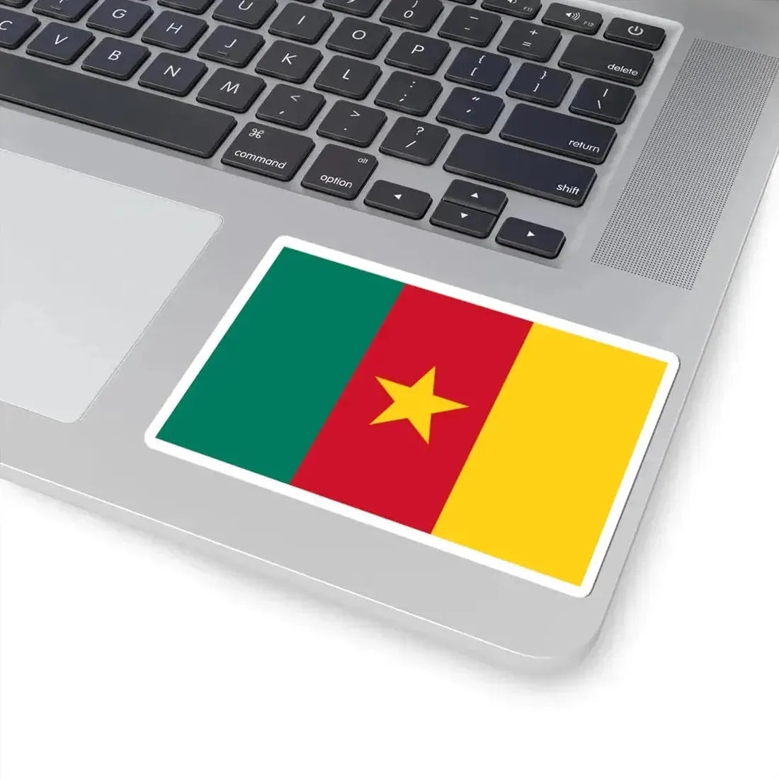 Flag of Cameroon type 2 (Cameroon) STICKER Vinyl Kiss-Cut Decal - The Sticker Space