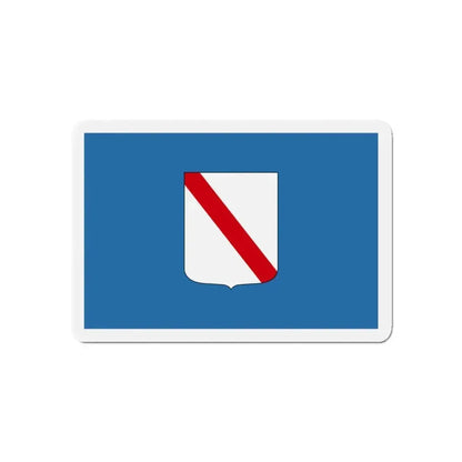Flag of Campania Italy - Refrigerator Magnet - The Sticker Space