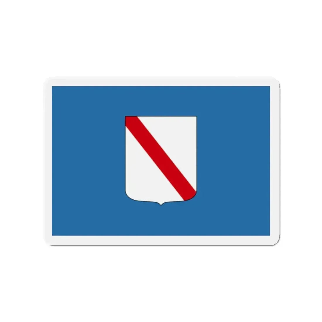 Flag of Campania Italy - Refrigerator Magnet - The Sticker Space