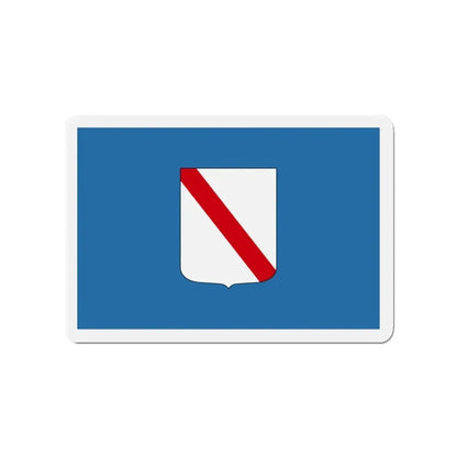 Flag of Campania Italy - Refrigerator Magnet - The Sticker Space