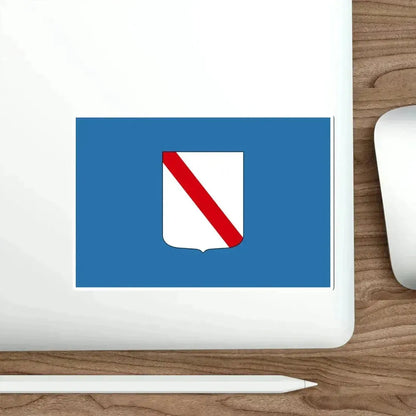 Flag of Campania Italy STICKER Vinyl Die-Cut Decal - The Sticker Space