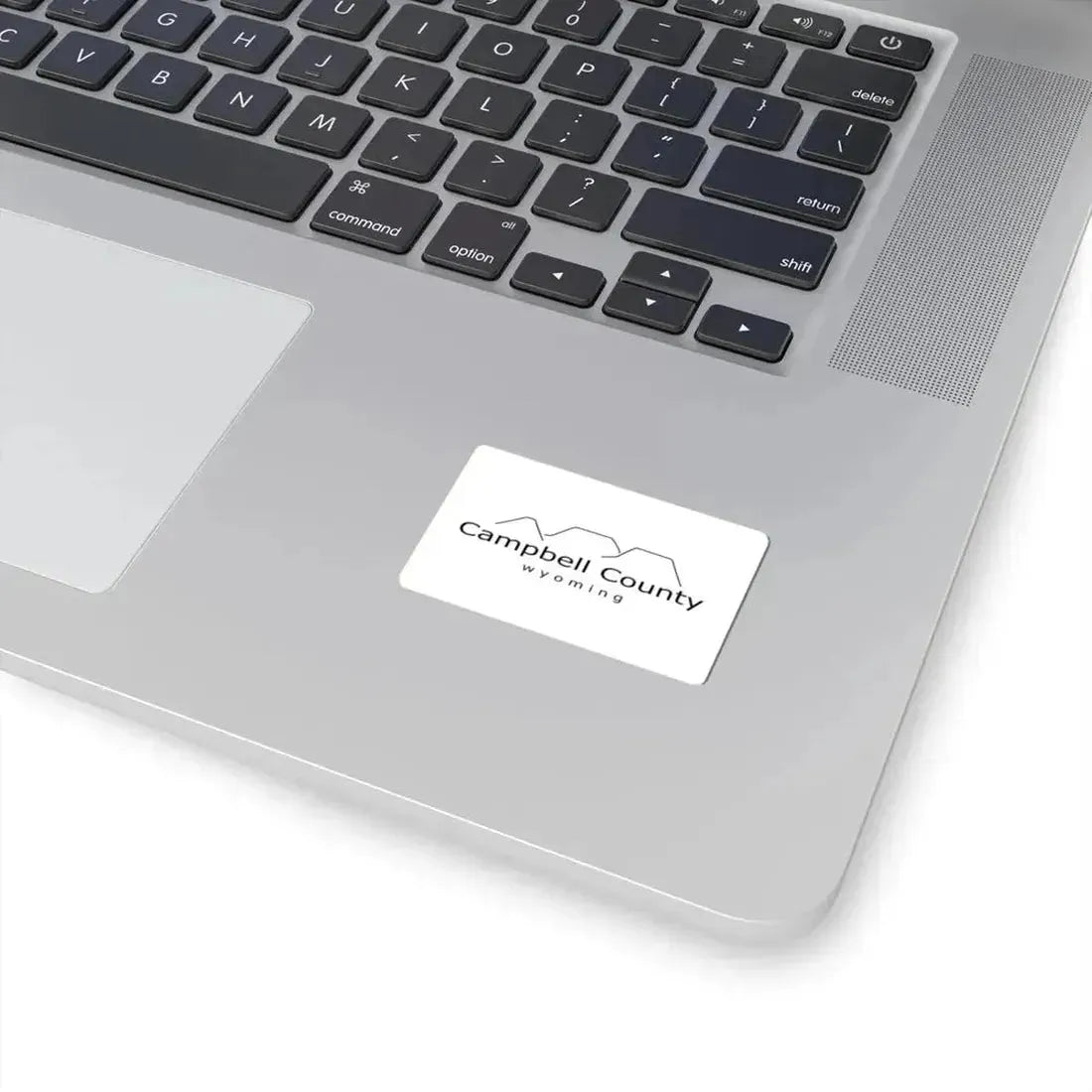 Flag of Campbell County Wyoming (United States) STICKER Vinyl Kiss-Cut Decal - The Sticker Space
