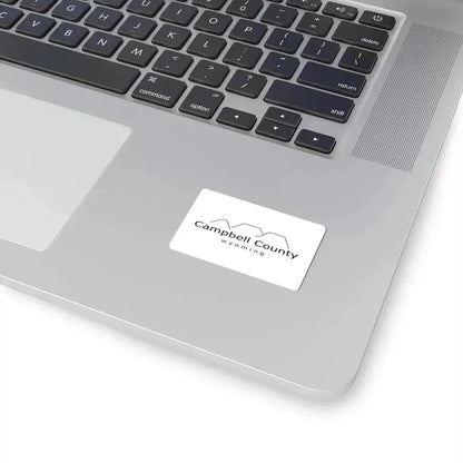 Flag of Campbell County Wyoming (United States) STICKER Vinyl Kiss-Cut Decal - The Sticker Space