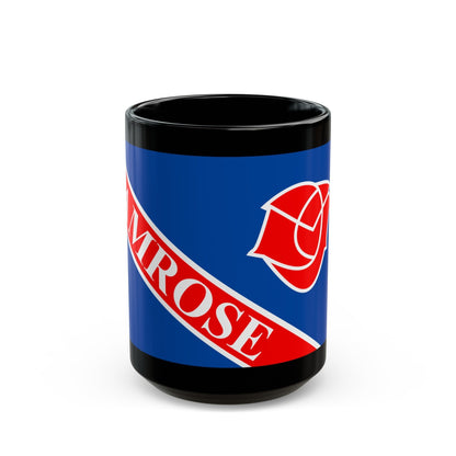 Flag of Camrose Alberta Canada - Black Coffee Mug-15oz-The Sticker Space