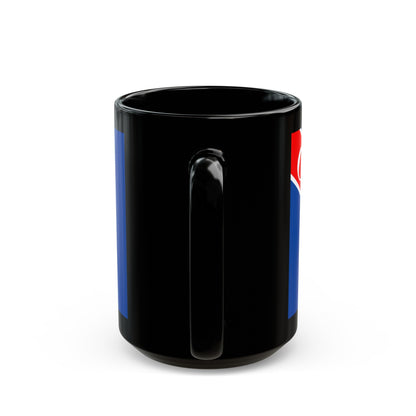 Flag of Camrose Alberta Canada - Black Coffee Mug-The Sticker Space