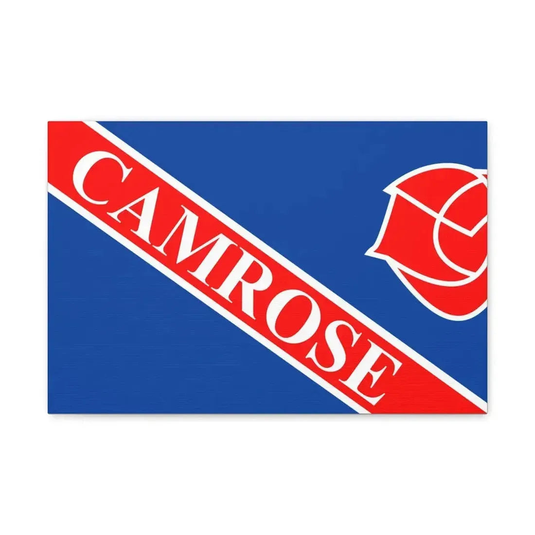 Flag of Camrose Alberta Canada - Canvas Wall Art 18″ x 12″ 1.25" - The Sticker Space