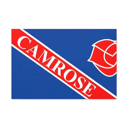 Flag of Camrose Alberta Canada - Canvas Wall Art 24″ x 16″ 1.25" - The Sticker Space