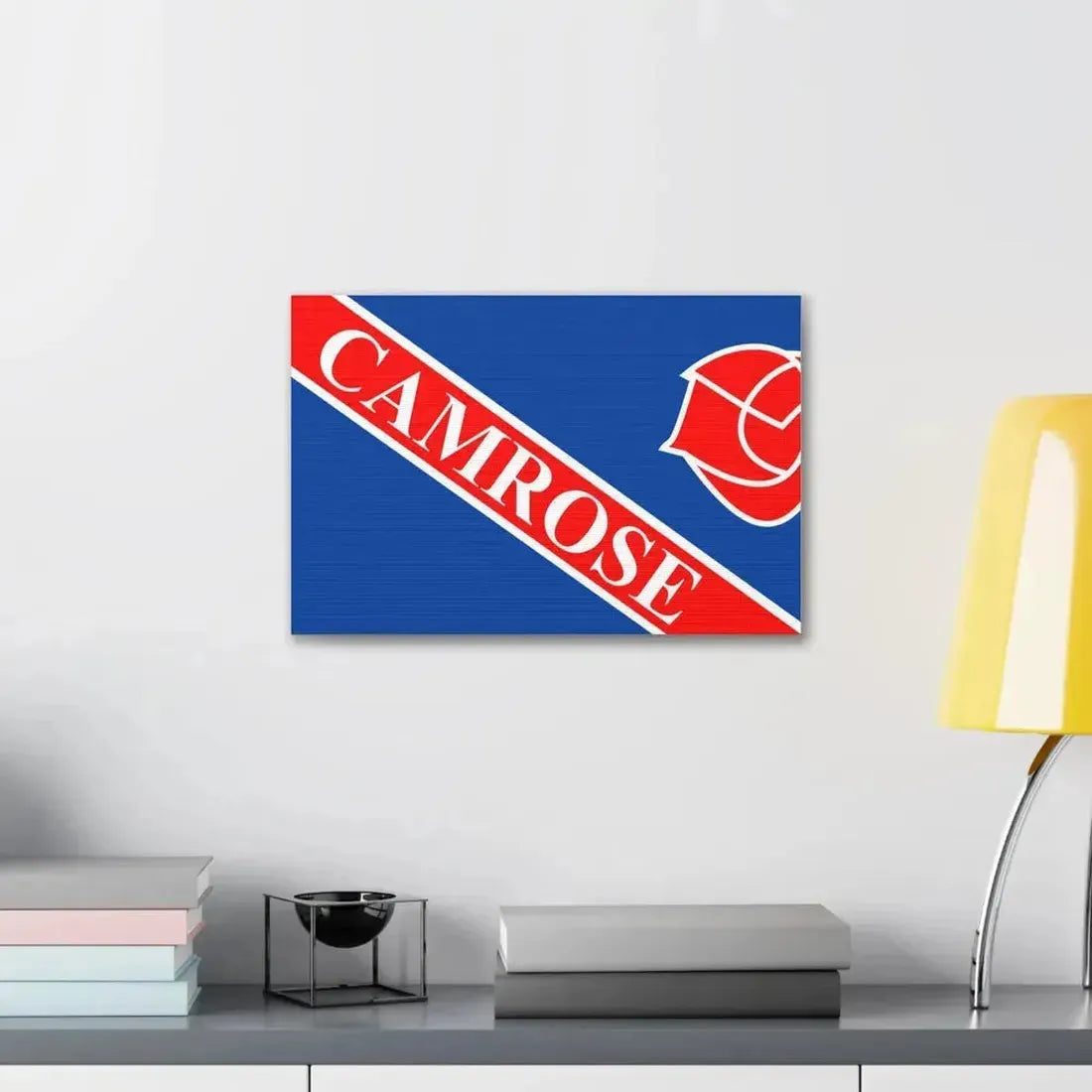 Flag of Camrose Alberta Canada - Canvas Wall Art - The Sticker Space