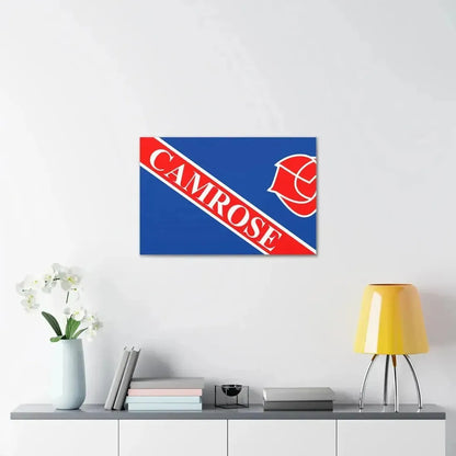 Flag of Camrose Alberta Canada - Canvas Wall Art - The Sticker Space