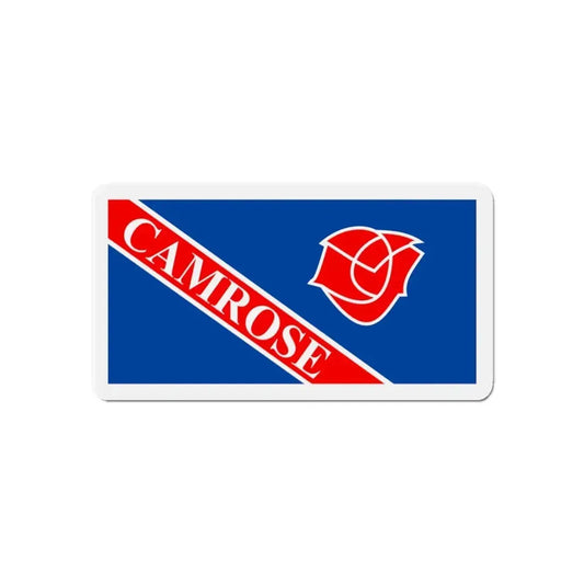 Flag of Camrose Alberta Canada - Refrigerator Magnet 6 Inch - The Sticker Space