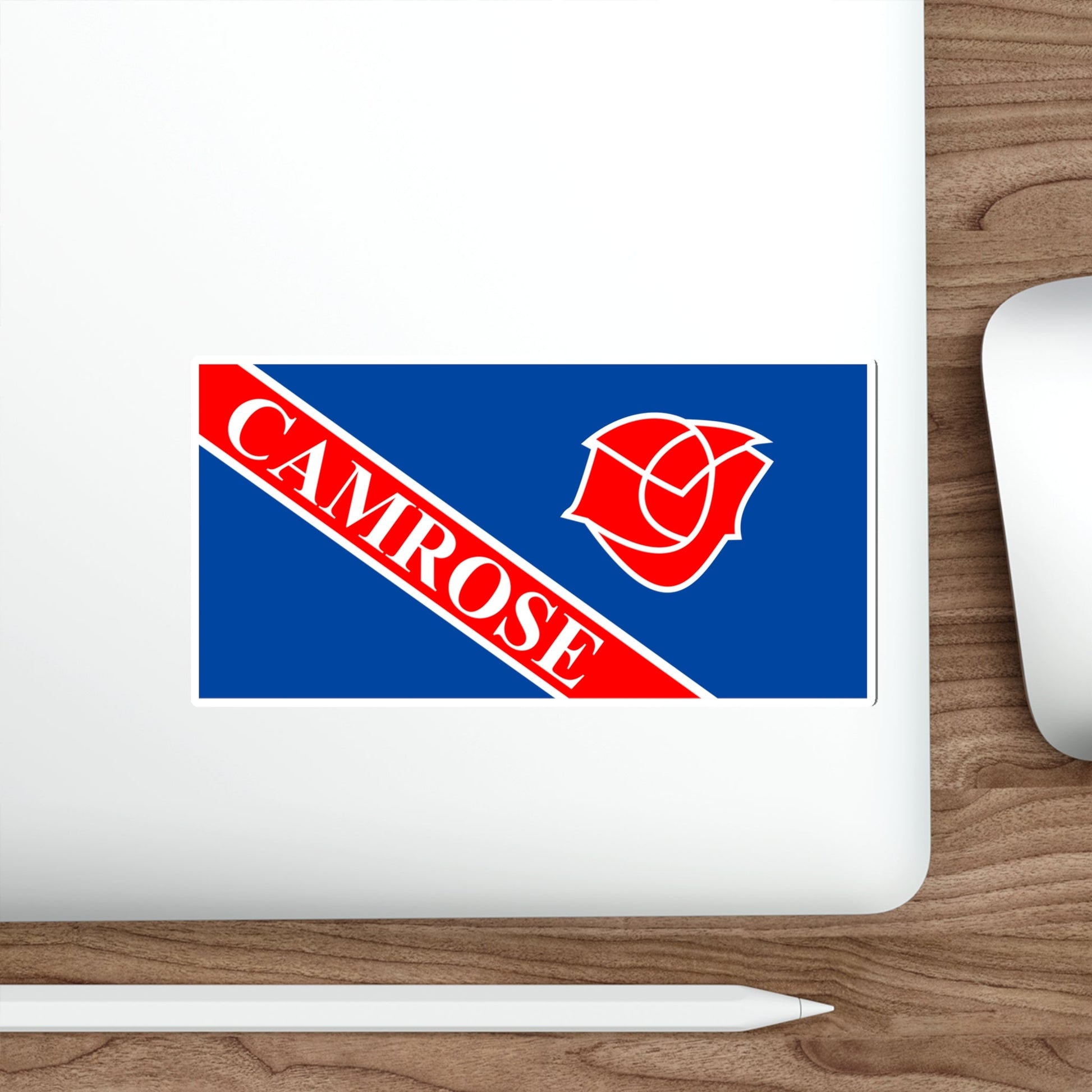 Flag of Camrose Alberta Canada STICKER Vinyl Die-Cut Decal-The Sticker Space