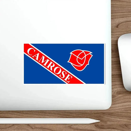 Flag of Camrose Alberta Canada STICKER Vinyl Die-Cut Decal - The Sticker Space