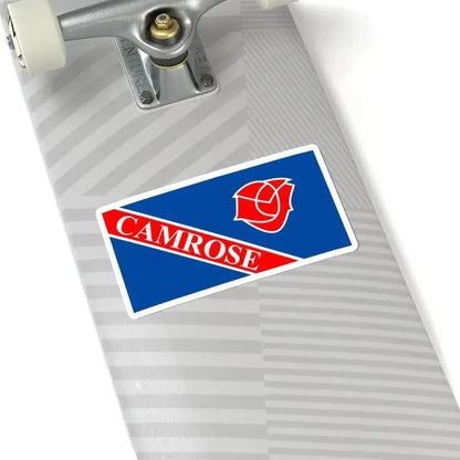 Flag of Camrose Alberta (Canada) STICKER Vinyl Kiss-Cut Decal - The Sticker Space