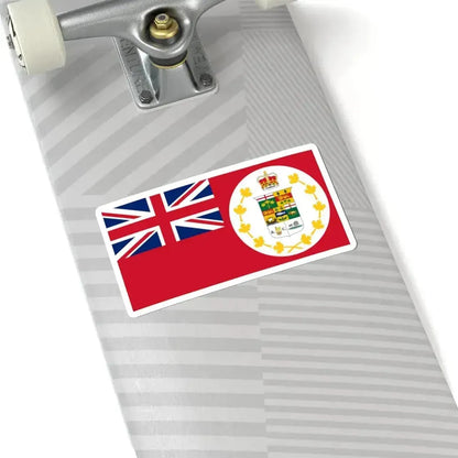 Flag of Canada 1873 (Canada) STICKER Vinyl Kiss-Cut Decal - The Sticker Space