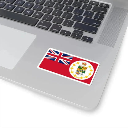 Flag of Canada 1896 (Canada) STICKER Vinyl Kiss-Cut Decal - The Sticker Space
