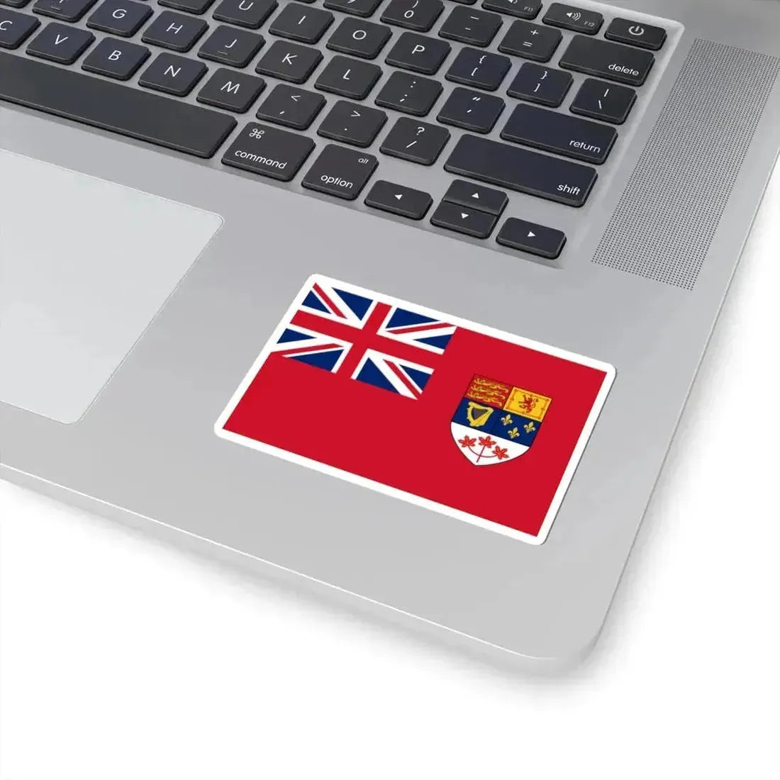 Flag of Canada 1957-1965 2-3 (Canada) STICKER Vinyl Kiss-Cut Decal - The Sticker Space