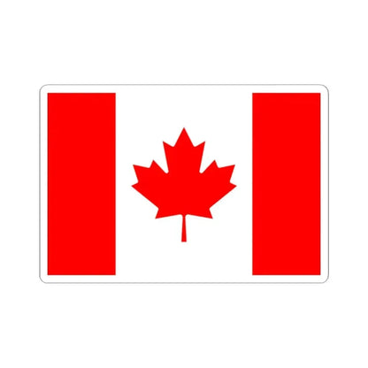 Flag of Canada 3-2 (Canada) STICKER Vinyl Kiss-Cut Decal 2 Inch White - The Sticker Space