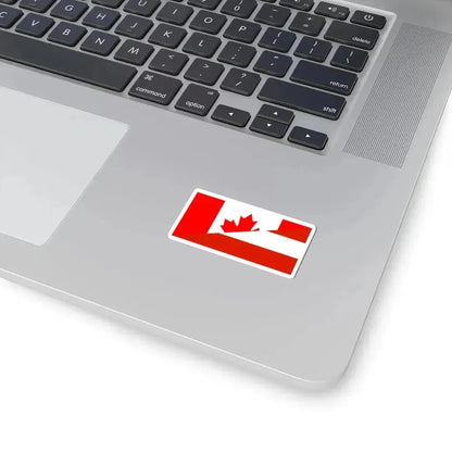 Flag of Canada and Austria (Austria) STICKER Vinyl Kiss-Cut Decal - The Sticker Space