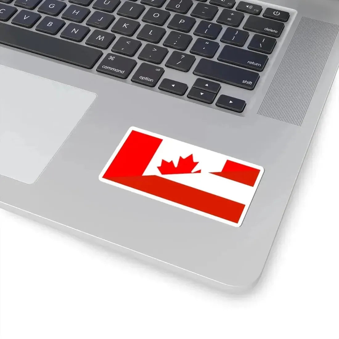 Flag of Canada and Austria (Austria) STICKER Vinyl Kiss-Cut Decal - The Sticker Space
