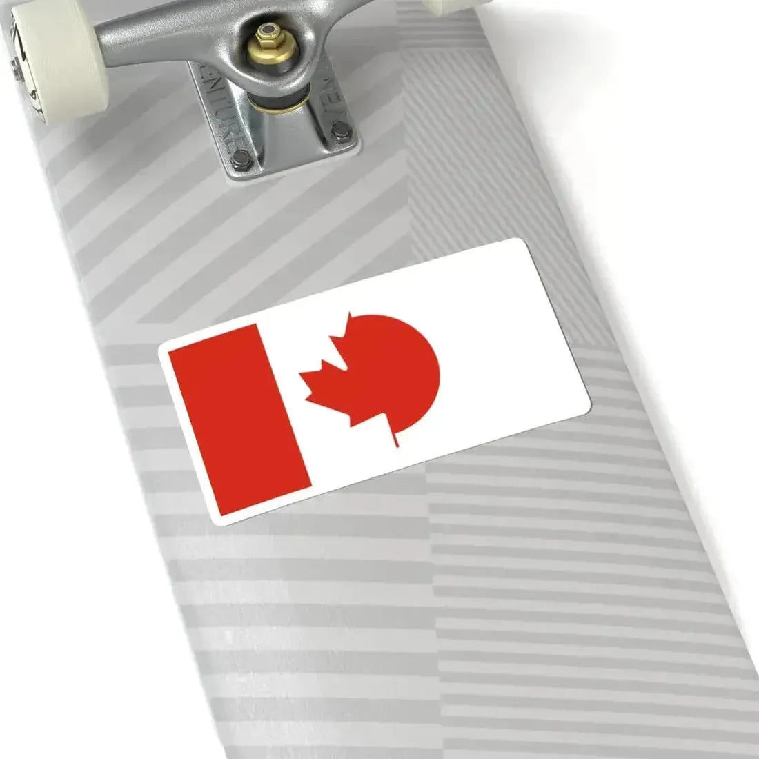 Flag of Canada and Japan (Canada) STICKER Vinyl Kiss-Cut Decal - The Sticker Space