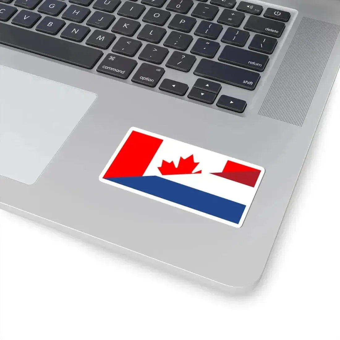 Flag of Canada and the Netherlands (Canada) STICKER Vinyl Kiss-Cut Decal - The Sticker Space