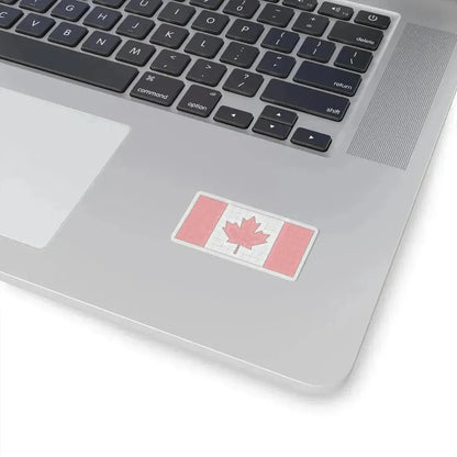 Flag of Canada construction sheet (Canada) STICKER Vinyl Kiss-Cut Decal - The Sticker Space