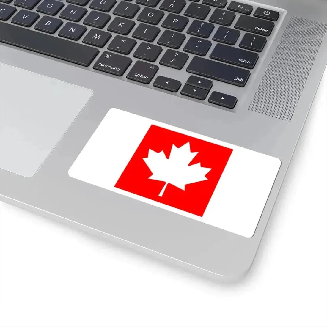 Flag of Canada inverted colours (Canada) STICKER Vinyl Kiss-Cut Decal - The Sticker Space