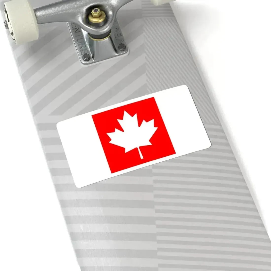 Flag of Canada inverted colours (Canada) STICKER Vinyl Kiss-Cut Decal - The Sticker Space