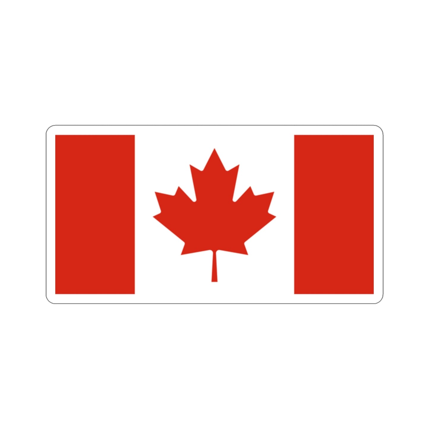 Flag of Canada STICKER Vinyl Die-Cut Decal-2 Inch-The Sticker Space