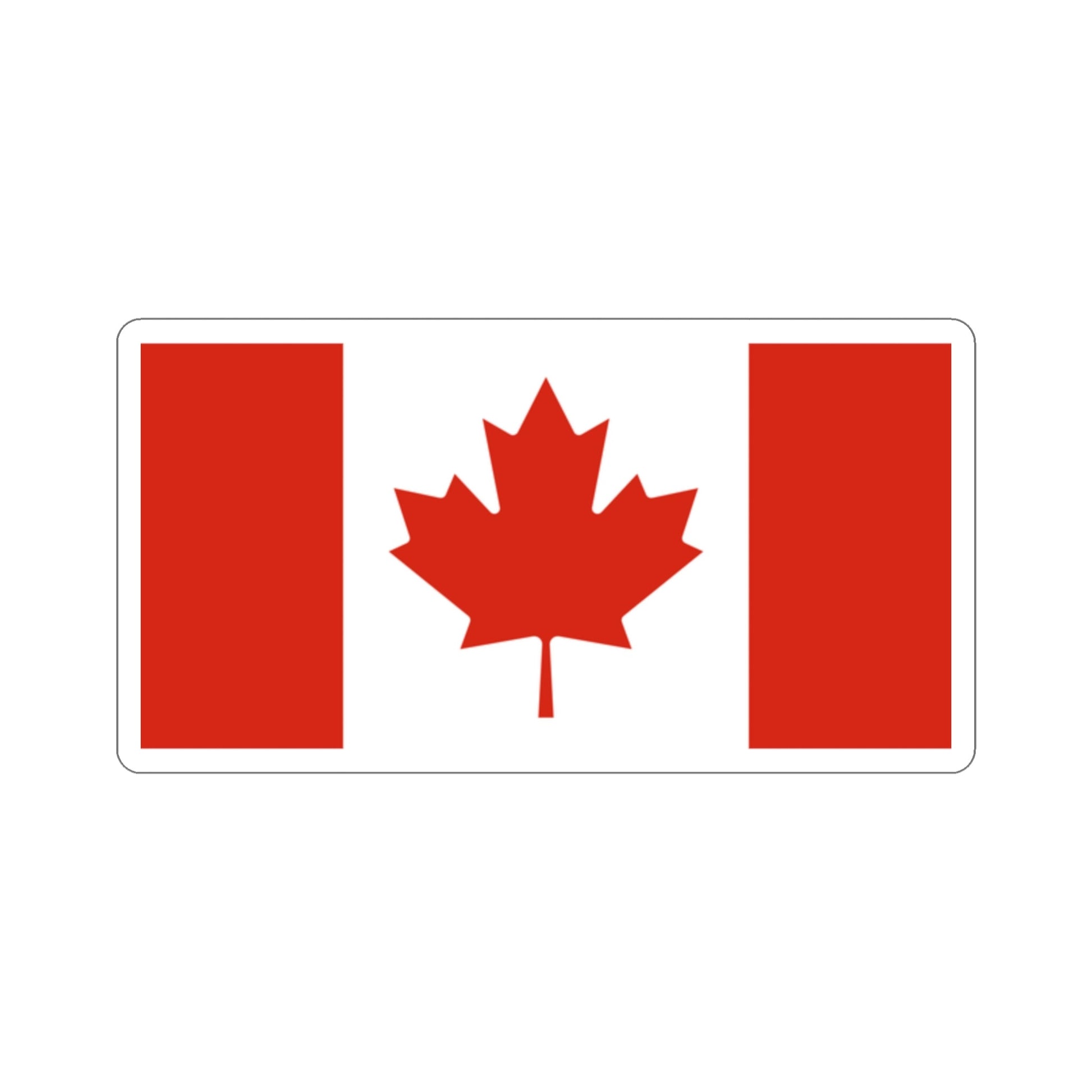 Flag of Canada STICKER Vinyl Die-Cut Decal-2 Inch-The Sticker Space